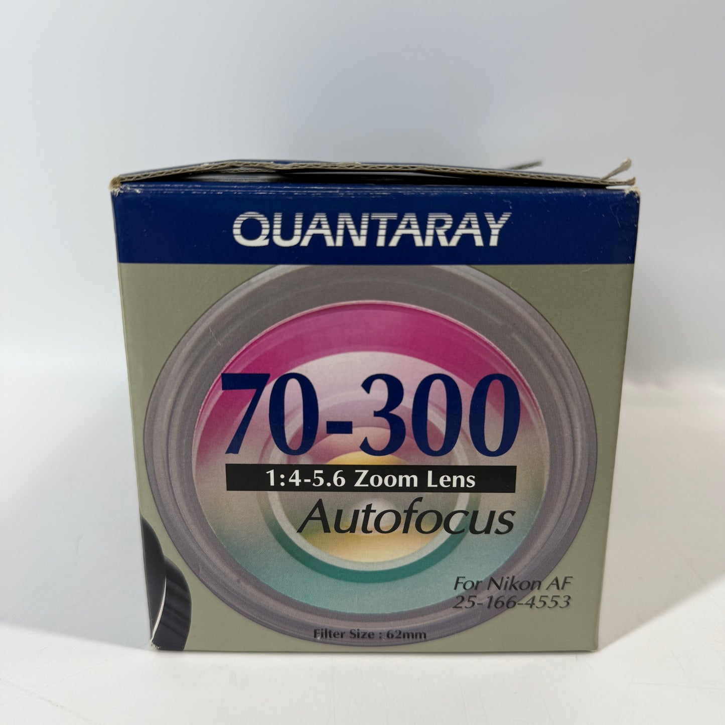 Quantaray TELE-Macro Lens 70-300mm f/4-5.6 LD For Canon EF Mount