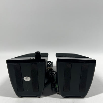 Cyber Acoustics CA-3051 Three-Piece Powered Speaker System Black