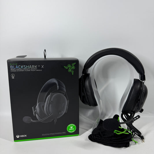 Open Box Razer BlackShark V2 X Wired Console E-Sports Headset