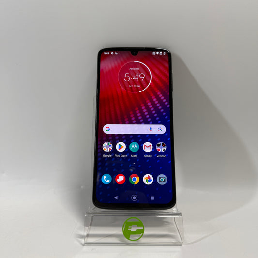 Factory Unlocked Motorola Moto Z4 128GB 10 Flash Gray XT1980-4