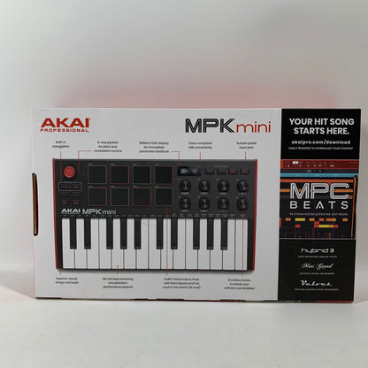 akai MPK Mini industry standard midi controller