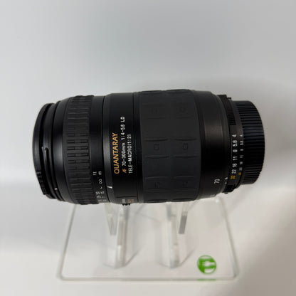 Quantaray TELE-Macro Lens 70-300mm f/4-5.6 LD For Canon EF Mount