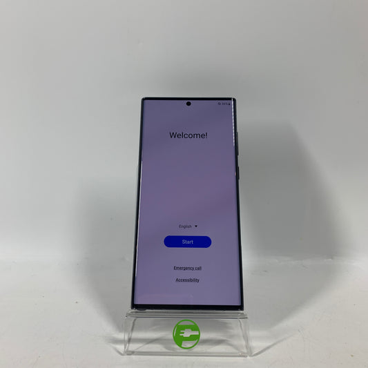 Spectrum Samsung Galaxy S22 Ultra 12GB RAM 256GB SM-S908U Absolute Black