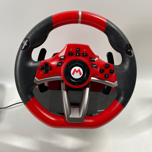 Nintendo NSW-228 Gaming Race Wheel Red