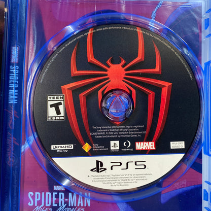 Marvel Spiderman: Miles Morales [Launch Edition] (Sony PlayStation 5 PS5, 2020)