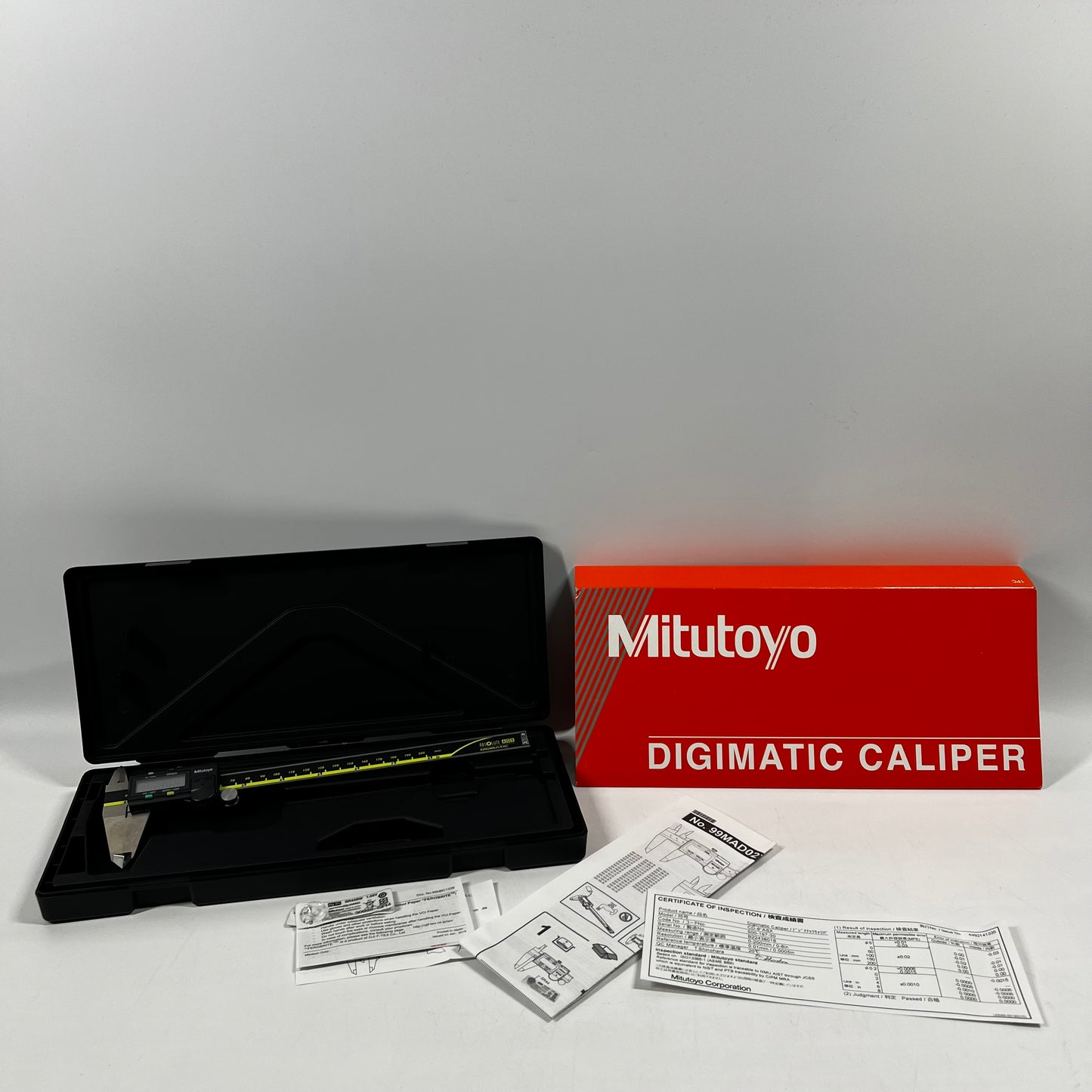 Mitutoyo CD-8" ASX Absolute Digimatic Caliper 99MAD027M3