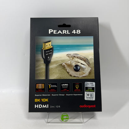 New audioquest Pearl 48 8K-10K HDMI 3m | 10ft HDM48PEA300