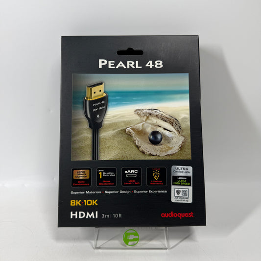 New audioquest Pearl 48 8K-10K HDMI 3m | 10ft HDM48PEA300