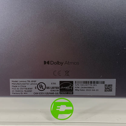 WiFi Only Lenovo Tab P11 Plus 128GB Black TB-J616F