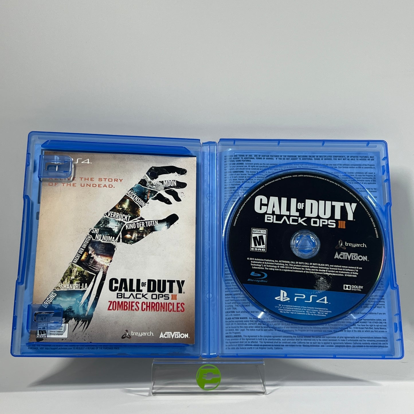 Call of Duty Black Ops III [Zombie Chronicles] (Sony PlayStation 4 PS4, 2017)