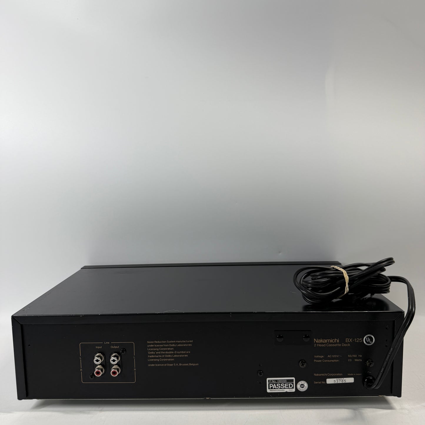 Nakamichi BX-125 2 Head Cassette Deck