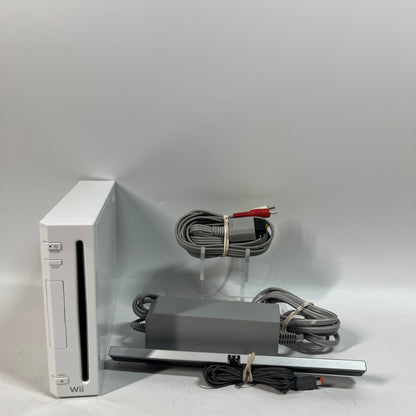 Nintendo Wii Video Game Console RVL-001 White