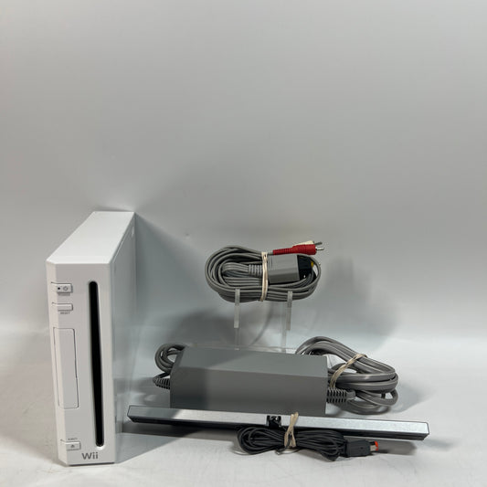 Nintendo Wii Video Game Console RVL-001 White