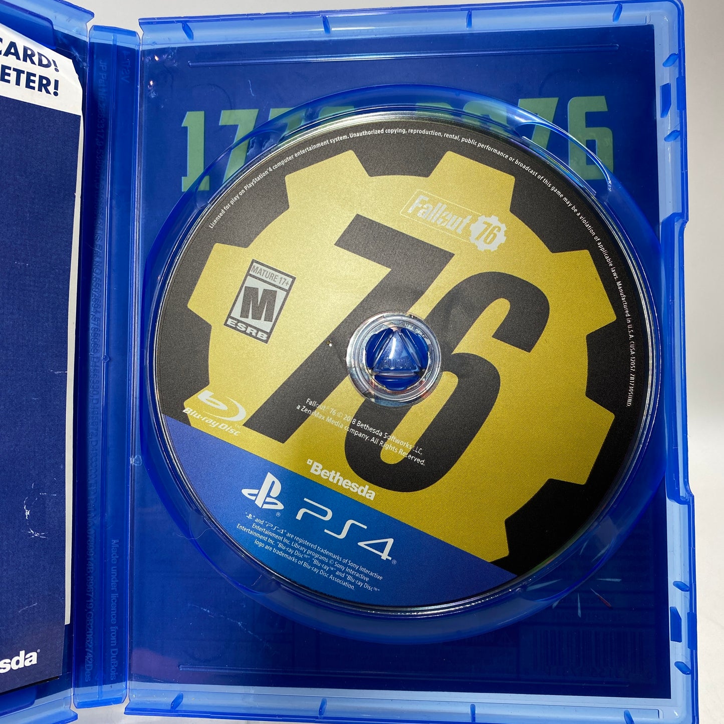 Fallout 76 [Tricentennial Edition] (Sony PlayStation 4 PS4, 2018)