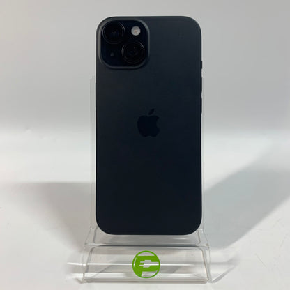 Unlocked Apple iPhone 15 256GB 17.5.1 BLACK MTM43LL/A