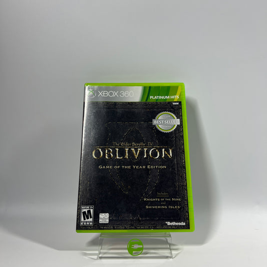 Elder Scrolls IV Oblivion [Game of the Year] (Microsoft Xbox 360, 2007)