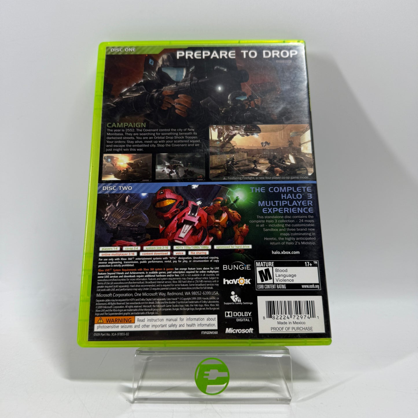 Halo 3: ODST (Microsoft Xbox 360, 2009)