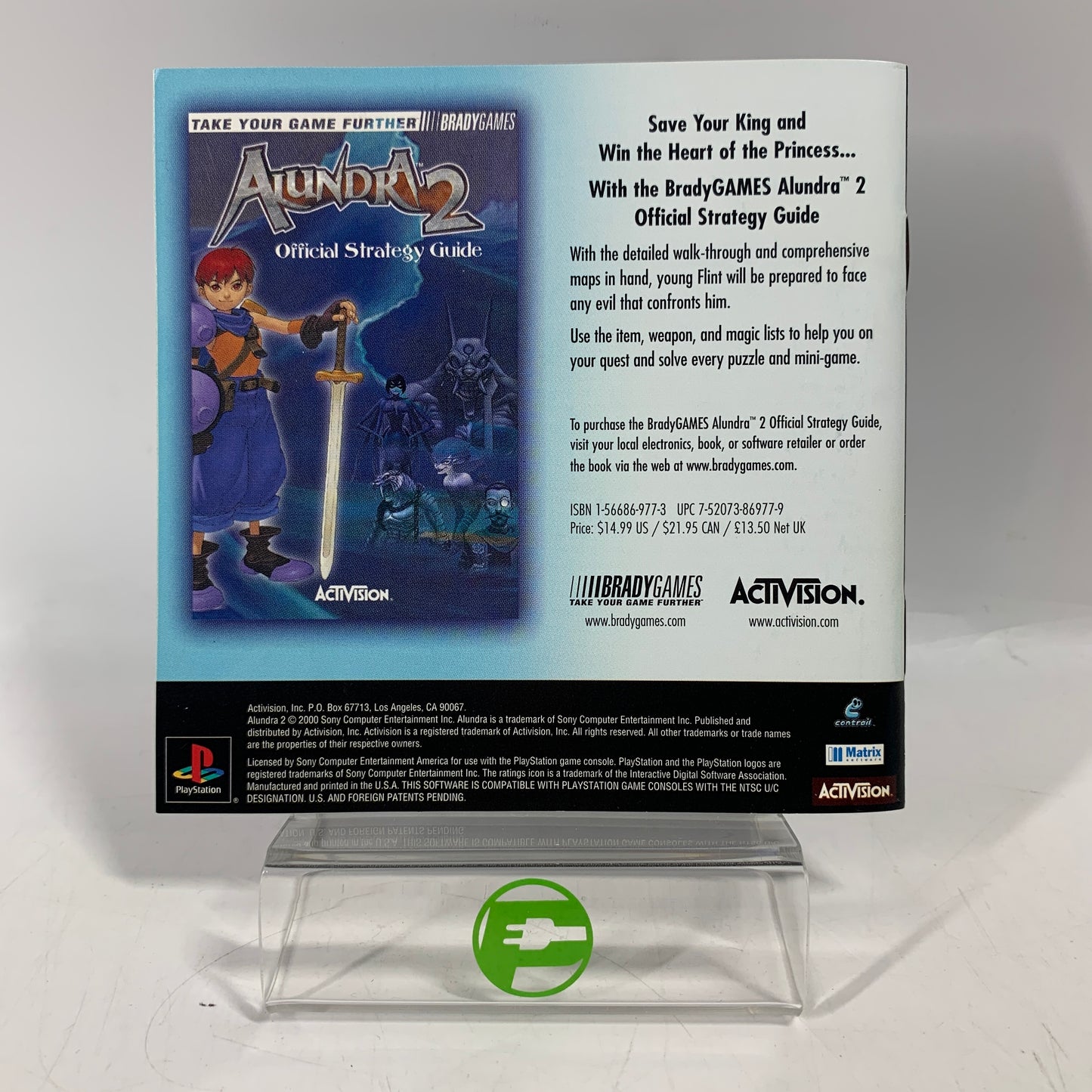Alundra 2 (Sony PlayStation 1 PS1, 2000)